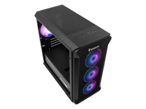 Genesis PC Case Irid 503 ARGB V2 MATX Mini Tower Fereastra, negru