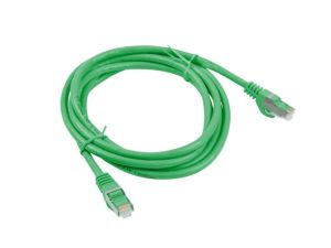 Cable Lanberg patch cord CAT.6 FTP 3m, green