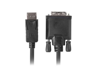 Cable Lanberg display port (M) V1.2 -> DVI-D (M) (24+1) cable 1m, dual link, black