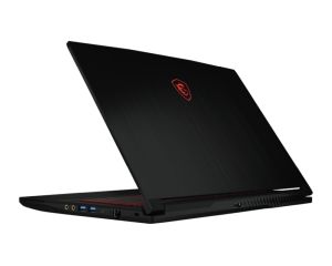 Laptop MSI Thin GF63 12UC, 15,6" FHD (1920x1080), 144Hz, nivel IPS, i7-12650H (10C/16T, 24 MB, până la 4,70 GHz), 8GB DDR4 (3200MHz), 1TBSD0,RGD6NGD6 (Până la 1172,5 MHz), KBD pentru jocuri cu iluminare din fundal roșu, fără sistem de operare, negru, 1,86