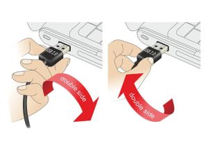 Cablu DeLock EASY, USB 2.0 tip A tată > USB 2.0 tip Mini-B tată 0,5 m