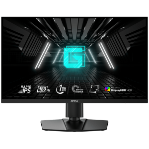 MSI G274QPF E2 Gaming Monitor, 27" 180Hz, WQHD (2560x1440) 16:9, Rapid IPS Anti-glare, 1ms, 400nits, 1000:1, 178°/178°, Adaptive-Sync, Adjustable Stand, 1x DP, 2x HDMI, 1xUSB Type-C, 3Y Warranty