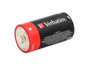 Батерия Verbatim ALKALINE BATTERY C 2 PACK (HANGCARD)