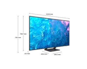 TV Samsung 55" 55Q70C 4K QLED , SMART, Wireless, Network, PIP, Bluetooth 5.2, 4xHDMI, 2xUSB, Titan Gray