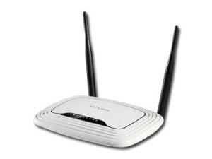 Router TP-Link TL-WR841N, 2.4GHz Wireless N 300Mbps, 4 x 10/100Mbps LAN Ports, 1 x 10/100Mbps WAN Port, Fixed Omni Directional Antenna 2 x 5dBi