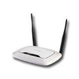 Router TP-Link TL-WR841N, 2.4GHz Wireless N 300Mbps, 4 x 10/100Mbps LAN Ports, 1 x 10/100Mbps WAN Port, Fixed Omni Directional Antenna 2 x 5dBi