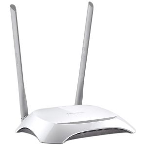 Router TP-Link TL-WR840N, 2.4GHz Wireless N 300Mbps, 4 x 10/100Mbps LAN Ports, 1 x 10/100Mbps WAN Port, Fixed Omni Directional Antenna 2 x 5dBi