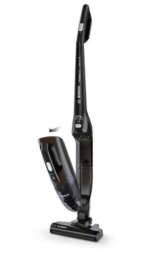 Vacuum cleaner Bosch BBHF220, Cordless Handstick Vacuum Cleaner, Series 2, 2 in 1, Readyy'y 20Vmax, Black