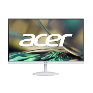Monitor Acer SA242YEwi 23,8" IPS Wide, LED, ZeroFrame, FHD 1920x1080, FreeSync, AG, 1 ms (VRB), 100 Hz, Ultra-subțire, 100 M:1, 250 cd/m2, VGA, HDMI, Tilt, Bluelight Flcker-d Mai puțin, Acer Display Widget, Kensington Security, VESA, Alb