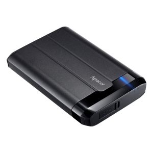 Apacer Външен хард диск Portable Hard Drive AC732 2TB USB 3.2 Gen 1, Military-Grade, Shockproof, IP68, Black