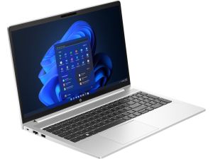 Laptop HP ProBook 450 G10 Pike Silver, Core i5-1335U(up to 4.6GHz/12MB/10C), 15.6" FHD IPS AG 400 nits, 16GB 3200Mhz 1DIMM, 512GB PCIe SSD, WiFi 6E + BT 5.3, FPR, Backlit Kbd, FPR, 3C Batt, Win 11 Pro, 3Y NBD On Site