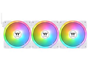 Fan Thermaltake SWAFAN EX12 ARGB PC Cooling Fan TT Premium Edition 3 Fan Pack White