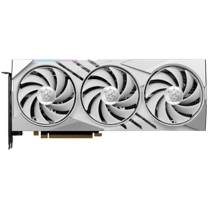 MSI Video Card Nvidia GeForce RTX 4070 Ti SUPER 16G GAMING SLIM WHITE, 16GB GDDR6X, 256-bit, 21 Gbps Effective Memory Clock, 2670 MHz Boost, 8448 CUDA Cores, 3x DisplayPort 1.4a, HDMI 2.1, RAY TRACING, Triple Fan, 700W Recommended PSU, 3Y