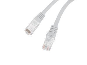 Cablu Lanberg patch cord CAT.6 UTP LSZH CCA 2m Fluke Passed, gri
