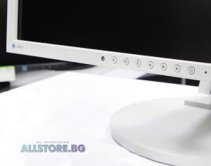 Eizo FlexScan S1921, 19" 1280x1024 SXGA 5:4 Stereo Speakers, White, Grade A
