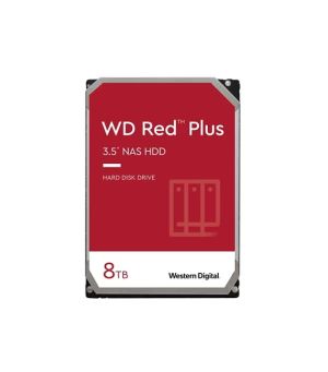 Твърд диск Western Digital Red 8TB Plus ( 3.5", 128MB, 5640 RPM, SATA 6Gb/s )