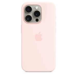 Case Apple iPhone 15 Pro Silicone Case with MagSafe - Light Pink