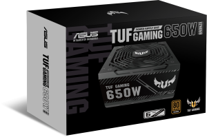 Захранващ блок ASUS TUF Gaming 650W, 80+ Bronze