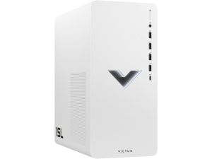 Настолен компютър Victus by HP Desktop TG02-2002nu 500W MT Ceramic White, Core i5-14400F(1.8Ghz, up to 4.7GHz/20MB/10C), 16GB 3200Mhz 2DIMM, 1TB PCIe SSD, NVIDIA GeForce RTX 4060 Ti 8GB, Wifi 6+BT, White Keyboard and HP Mouse 310, Free DOS, 2Y Warranty