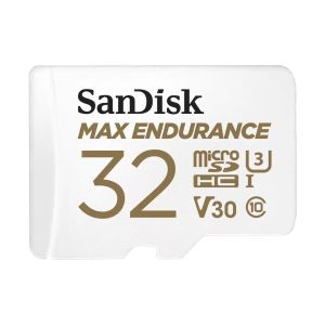 Memory card SANDISK MAX Endurance micro SDHC UHS-I, SD Adapter, 32GB, Class 10