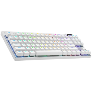 LOGITECH G PRO X TKL LIGHTSPEED Mechanical Gaming Keyboard - WHITE - US INT'L - TACTILE