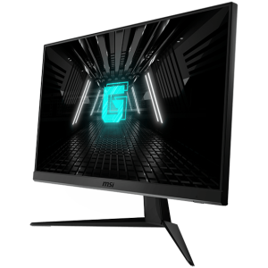 MSI G2412F Gaming Monitor, 24" 180Hz, FHD (1920x1080) 16:9, Rapid IPS Anti-glare, 1ms, 300nits, 1000:1, 178°/178°, Adaptive Sync, Adjustable Stand, 1x DP, 2x HDMI, 3Y Warranty