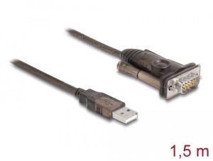 Delock Adapter USB 2.0 Type-A to 1 x Serial RS-232 D-Sub 9 pin