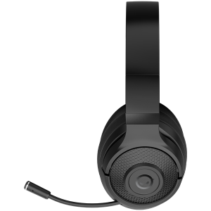 LORGAR Noah 500, Wireless Gaming headset with microphone, JL7006, BT 5.3, battery life up to 58 h (1000mAh), USB (C) charging cable (0.8m), 3.5 mm AUX cable (1.5m), size: 195*185 *80mm, 0.24kg, black
