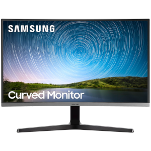 Monitor LED Samsung LC32R500FHPXEN CR50, 32" FHD Curved 1800R, 16:9 (1920x1080) VA 75Hz, 250 cd/㎡, 3000:1, 4 ms, 178/178, 1xVGA, 1xHDMI, 3.5 Jack, Tilt, VESA 75x75, 2Y