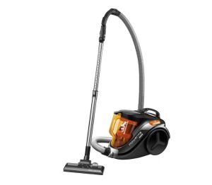 Vacuum cleaner Rowenta RO3753EA, Compact Power (black/orange) - 750W, ACAA, parquet