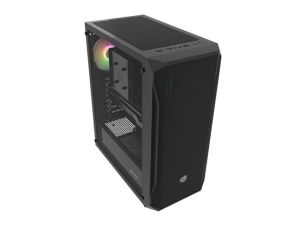 Кутия за компютър Fury PC Case Shobo SH4 RGB Midi Tower, Window, Black