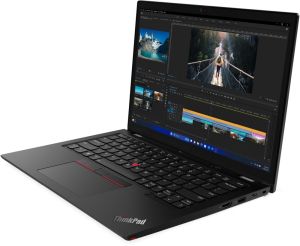 Лаптоп Lenovo ThinkPad L13 2-in-1 G5 Intel Core Ultra 7 155U (up to 4.8GHz, 12MB), 16GB LPDDR5-6400, 512GB SSD, 13.3" WUXGA (1920x1200) IPS,AR, AS, Touch, Intel Graphics, Front FHD&IR Cam, Backlit KB, Black, Pen, WLAN, BT, 4cell, SCR, FPR, Win11Pro, 3Y On