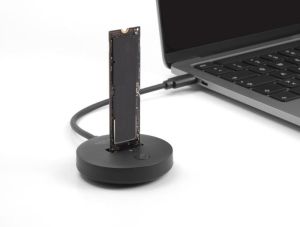 Докинг станция Delock, USB-C - M.2 NVMe / SATA SSD, 10 Gbps