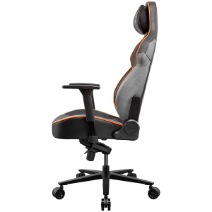 "COUGAR Chair NxSys Aero , Breathable PVC LeatherHighly breathable mesh cloth, 150º Reclining, RocX, Piston Lift Height Adjustment, 3D Adjustable armrest, Full Steel Frame, Class 4 Gas Lift Cylinder"