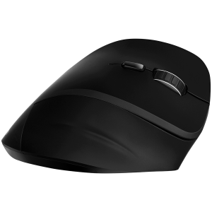 CANYON MW-16, wireless Vertical mouse, USB2.4GHz, Optical Technology, 6 number of buttons, USB 2.0, resolution: 800/1200/1600 DPI, black, size: 86*115*71mm, 90g