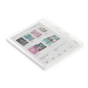 Четец за Е-книги Kobo Libra Colour e-Book Reader, E Ink Kaleido touchscreen 7 inch, 1680 x 1264, 32 GB, 2 GHz, Greutate 0.215 kg, Wireless Da, Comfort Light PRO, IPX8 - up to 60 mins in 2 metres of water, 15 file formats supported natively, White