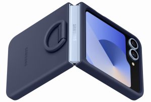 Case Samsung Galaxy Flip6 Silicone Case Ring Navy