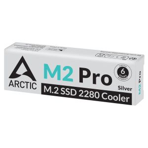 Arctic M.2 2280 SSD Cooler - M2 Pro (Silver)