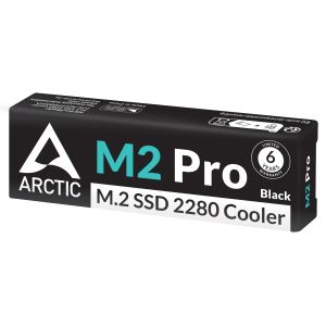 Arctic охладител M.2 2280 SSD Cooler - M2 Pro (Black)