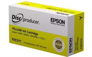 Консуматив Epson Discproducer Ink PJIC7(Y), Yellow