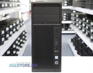 HP Z240 Tower Workstation, Intel Xeon Quad-Core E3, 16GB DDR4, 256GB SATA, Tower, Grade A