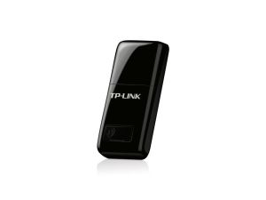 Безжичен адаптер TP-LINK TL-WN823N, 300 Mbps, USB, Вградена антена