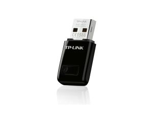 Безжичен адаптер TP-LINK TL-WN823N, 300 Mbps, USB, Вградена антена