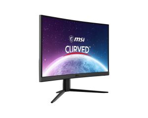 Монитор MSI G24C4 E2, 23.6", VA, 1ms, 180Hz, AG, FHD 1920x1080, Curved, 1500R, Adaptive sync, NIGHT VISION, Anti-Flicker, LESS BLUE LIGHT, Frameless, 250nits, 3000:1 , 2x HDMI (2.0b), 1x DP (1.2a), Tilt, VESA, 36M