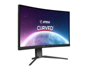 Монитор MSI MAG 275CQRXF, 27", Rapid VA, 240Hz, 1ms, WQHD 2560x1440, FreeSync Premium, Curved, HDR 400, ClearMR 7000, APP, KVM, Mystic Light, Console Mode, 300 nits, 2500:1, 100M:1, 1x DP(1.4a), 2x HDMI (2.0b), 1x Type-C (DP alt.), Heigh Adj. 130mm, Tilt,