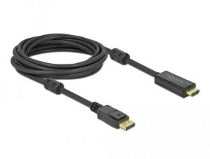 Delock Active DisplayPort 1.2 to HDMI Cable 4K 60 Hz 5 m