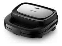 PHILIPS Sandwich maker 3 plate sets paninis sandwiches and waffles