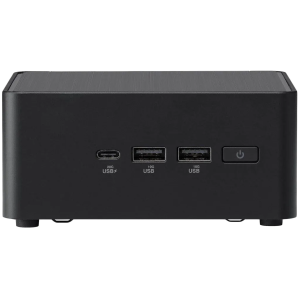 ASUS NUC 14pro/RNUC14RVHI300002I/Intel Core 3 100U/Intel Graphics/4xUSB/M.2 22x80 NVMe; 22x42 NVMe/2,5 inchi SATA/2,5Gbe LAN/2xHDMI/ 2x Thunderbolt 4 (USB-C+DP)/fără stocare/fără RAM/AX211.D2WG.NV/fără OS/EU cablu/Tall Kit (L6) /EAN:4711387491409