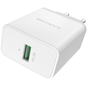 CANYON charger H-24 QC 3.0 24W USB-A White