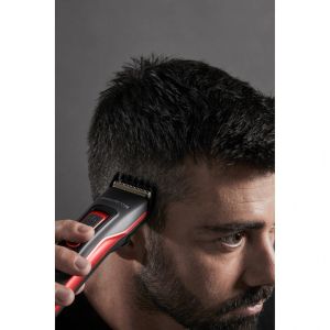 Машинка за подстригване Rowenta TN5221F4 Hair trimmer Advancer Style, hair + beard, cordless + corded, washable blades, self-sharpening stainless steel blades, minimum cutting length 0.5mm, hair blade 42mm, 2 hair combs, 29 cutting length positions, 3 day